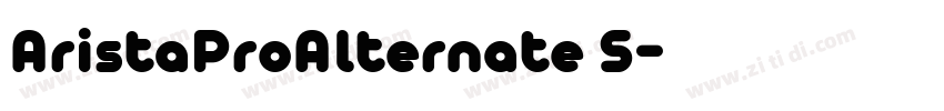 AristaProAlternate S字体转换